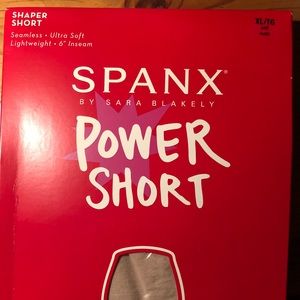 Brand NEW in PACKAGE SPANX Power Shorts Beige XL